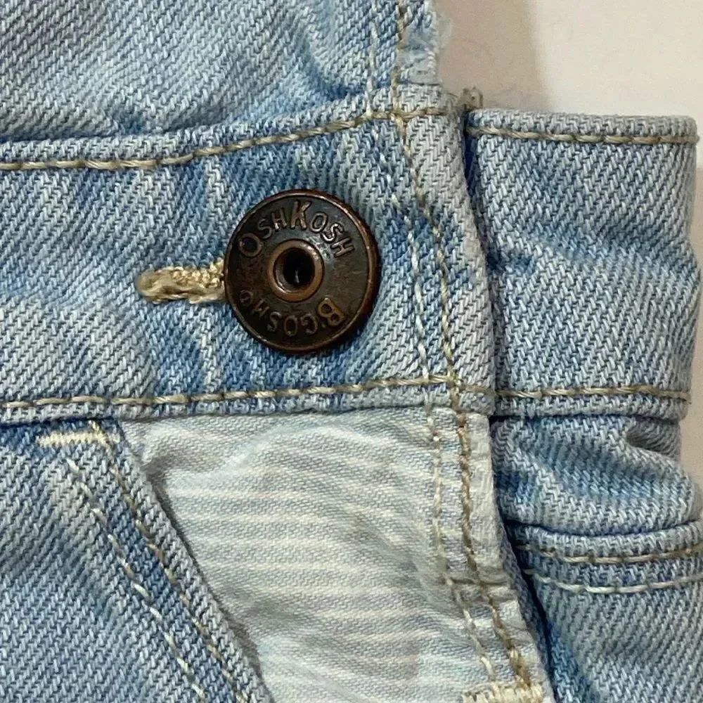 Vintage 90s Oshkosh Bgosh VESTBAK EST 1895 💯 Cotton OVERALL